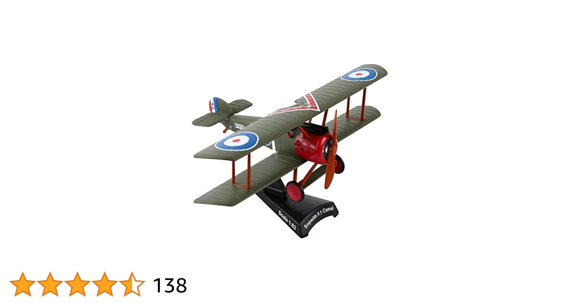 レア　SOPWITH CAMEL Artiplast 1/50 イタリア製未開封 Sold at Auction: Authentic Models Sopwith Camel AP 402 Airplane